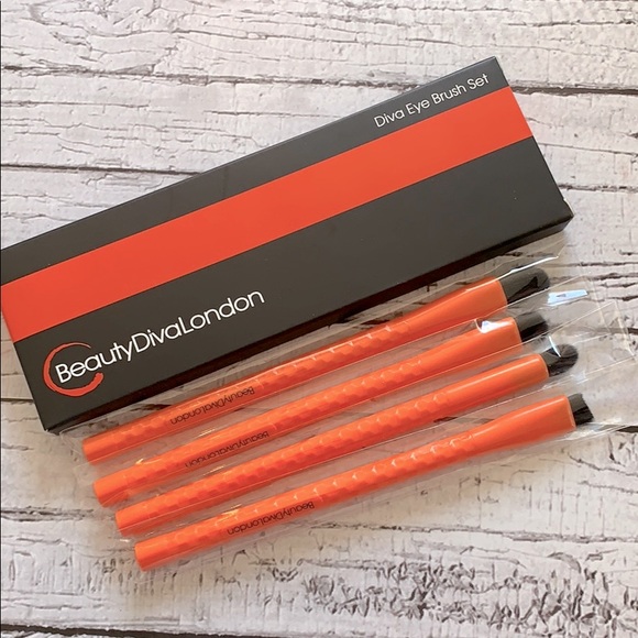 Beauty Diva London Eye Brush Set NEW - Picture 1 of 3